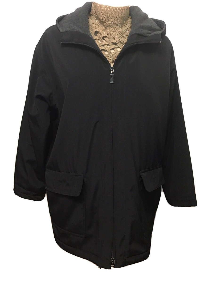 Manteau De Pluie Drizzle For Saks Fifth Ave – Olive, Taille 12-14 Tall, Imperméable Doublé, Occasion Bon état