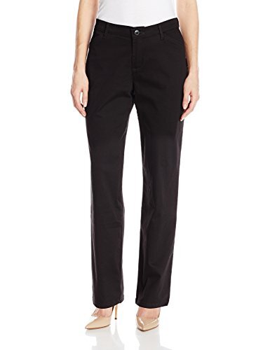 Straight Leg Pant, Black 