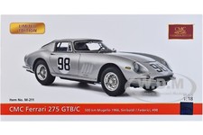 FERRARI 275 GTB/C #98 500 KM OF MUGELLO (1966) LTD ED 1000 PCS 1/18 CMC M-211