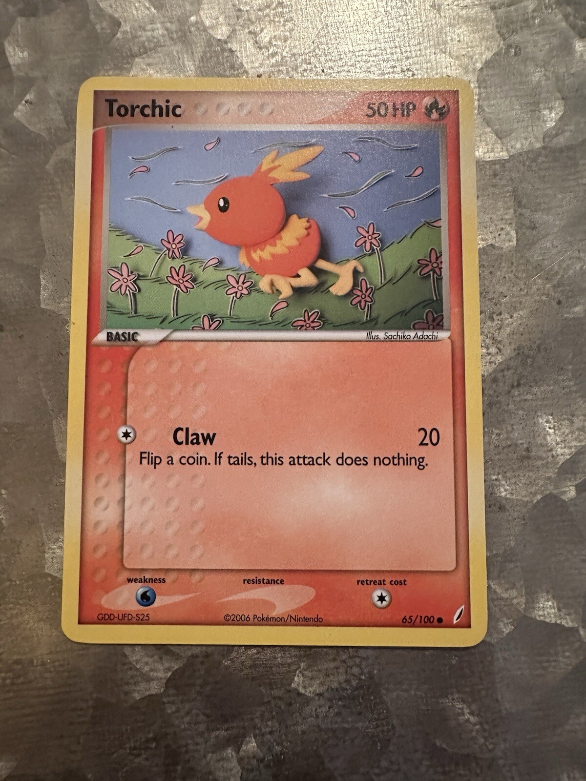 Pokemon Torchic 65/100 Crystal Guardians Regular- NM-Mint