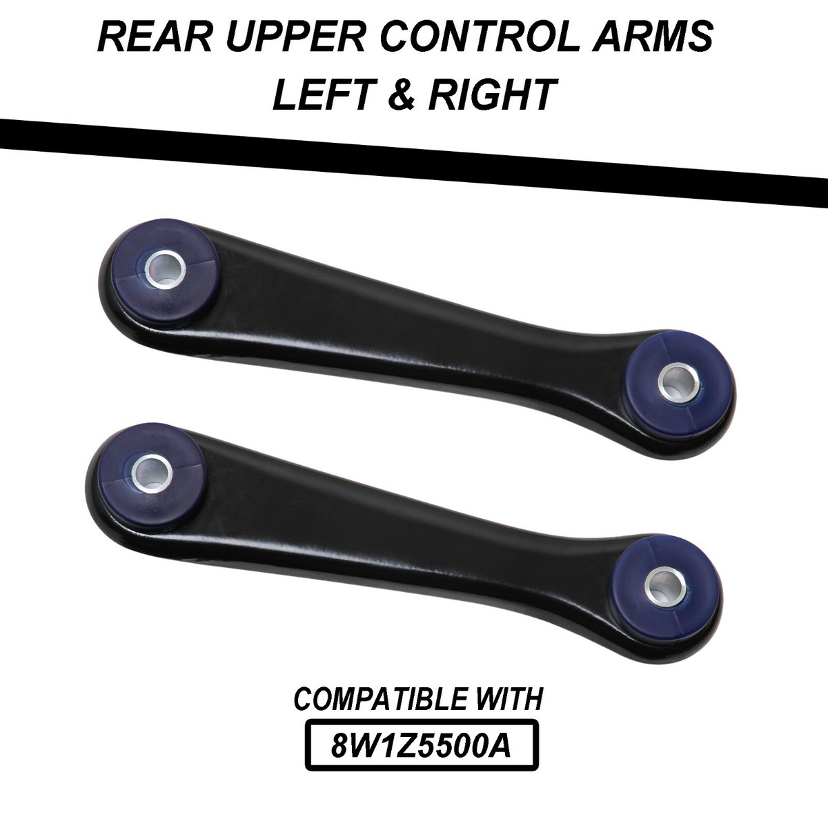 Rear Upper & Lower Control Arm Kit - 4pc Set For Crown Victoria/Town Car/Grand Marquis