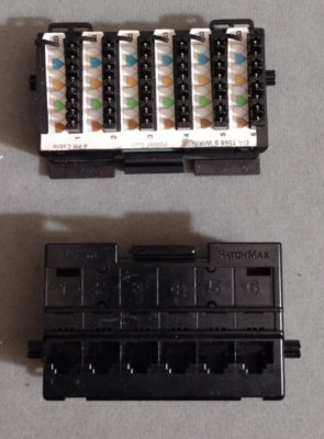 Lucent Patchmax DM2150-PSE 3 6-socket Module CAT5E