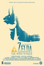 The Legend of Zelda Wind Waker HD Wii U GameCube POSTER MADE IN USA - ZEL048