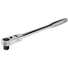 Powerbuilt 649954 Pro Tech 1/2" Dr. 13" Long Reach Flex-Head Ratchet Contour