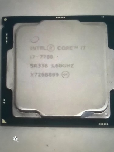 Intel Core I7 7700 Processor (3.60 GHz, 4 Cores, FCLGA1151) - SR338