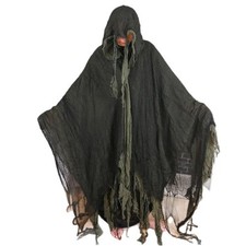 Reaper Cosplay Cape Halloween Hooded Cloak Medieval Renaissance Wizard Cloak