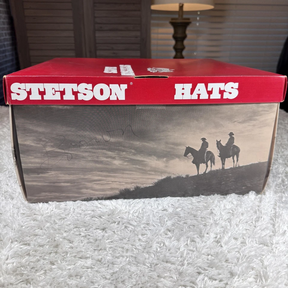 Винтажная шляпа Stetson 7 вестерн хранение Sonora WF1000 ранчо ковбой дисплей 70-х - Изображение 2 из 4