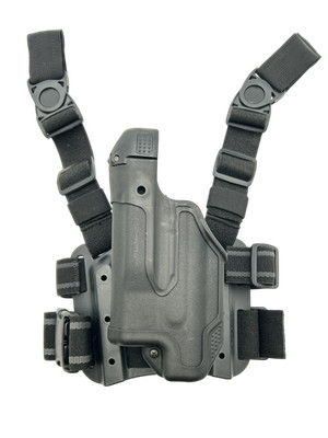 BLACKHAWK 44E613BK-L Left Hand Epoch Tac Level 3 Light Bearing Holster & Harness