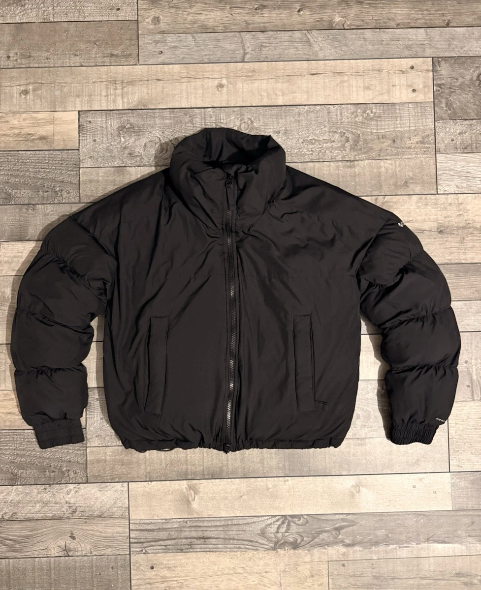 Columbia Pike Lake III long puffer coat in black