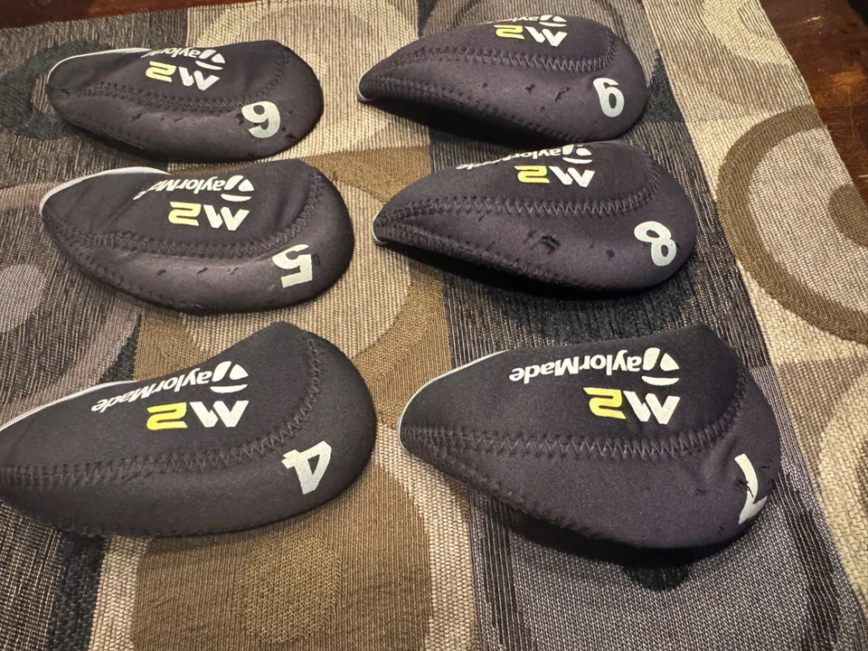 Lot of 2 - Taylormade M2 Iron Headcovers (4-LW) & (4-9) - 16 PCS in all...! - Image 2 of 4