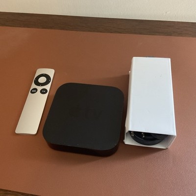 Apple TV 3rd Generation HDMI 1080p FHD Media Streamer - Black (MD199LL/A)