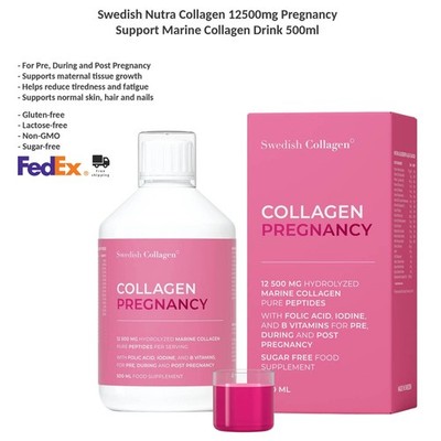 Swedish Nutra Collagen Pregnancy 12500mg für Kinderwunsch 500ml