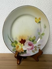 PLATO DE ENSALADA FLORAL MULTICOLOR DE 6 PULGADAS PINTADO A MANO NIPÓN 6 pulgadas pared de galería