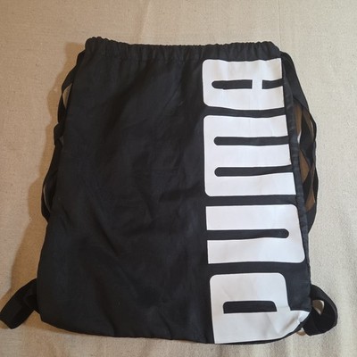 puma drawstring bag Black