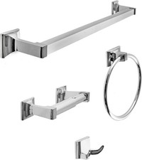 SENTO Cellar Classic Bathroom Accessories Set, Heavy Duty Metal Bath Hardware