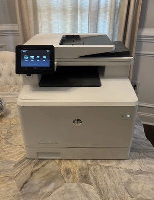 HP LaserJet Pro MFP M477fnw All-in-One Laser Printer - FULLY TESTED! No toners
