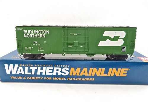 HO Walthers 910-2047 Burlington Northern 50' Enchufe Puerta Caja Coche 748853 NUEVO | Condition: New