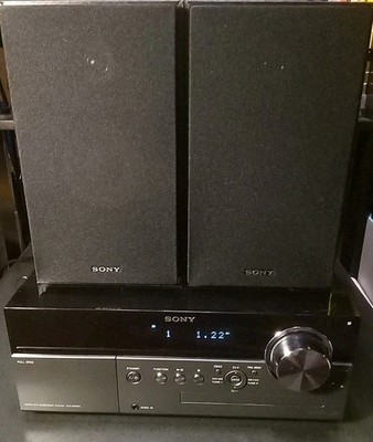 Sony CMT-MX500i Micro Hi-Fi Stereo System CD iPod Dock w/ Speakers Tested