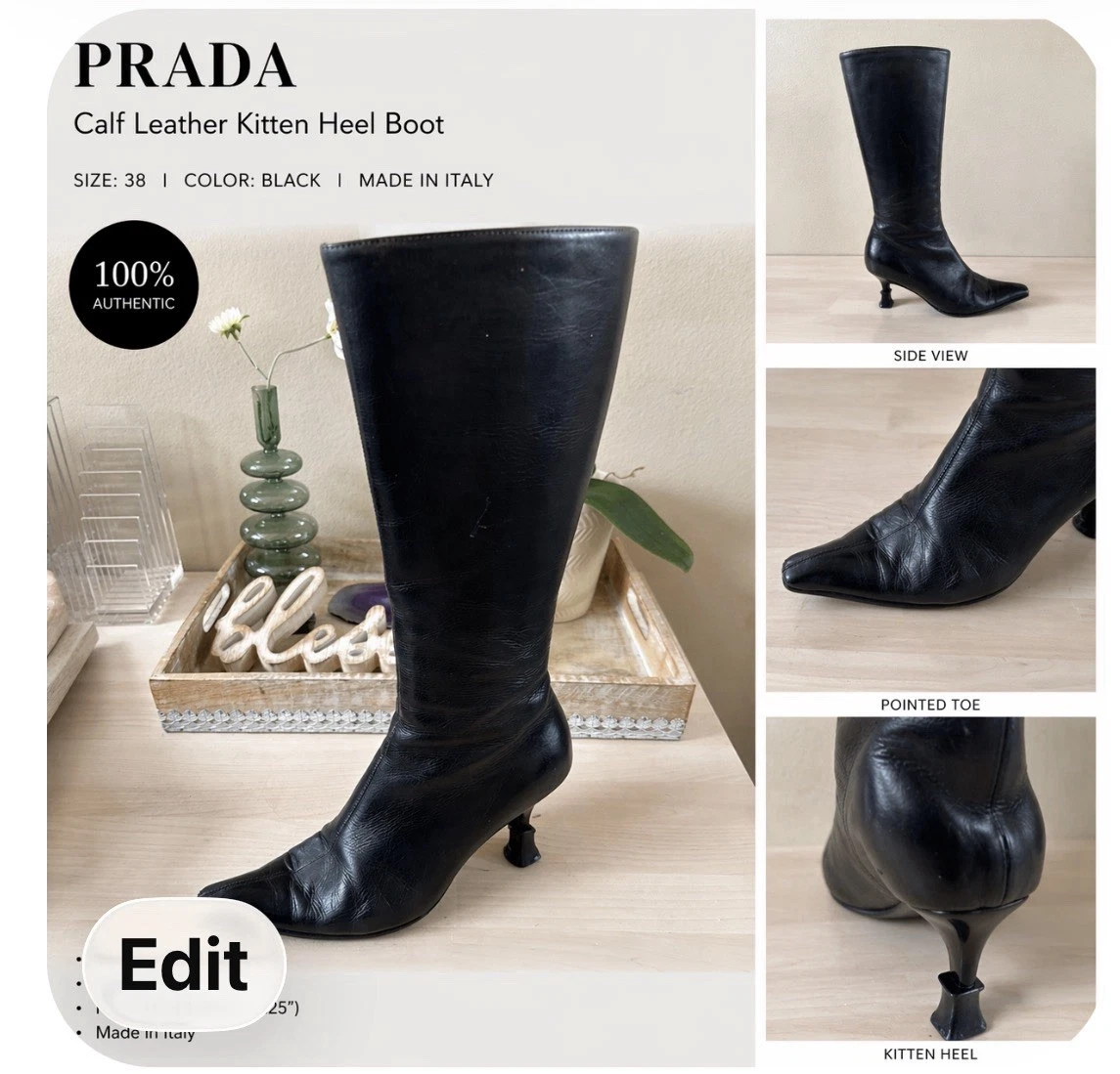 25+ PRADA Women's Pointed Toe for sale | Updated Oct 2026