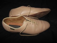 CAPEZIO VINTAGE MENS TAN DANCE SHOES CIRCA 1984 USED SIZE 9