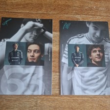 Kimi Antonelli & George Russell Official Driver Cards 2026 - Mercedes-benz F1