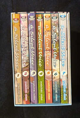 A Silent Voice Manga Vol 1-7 Set Softcover English Kodansha Yoshitoki Oima