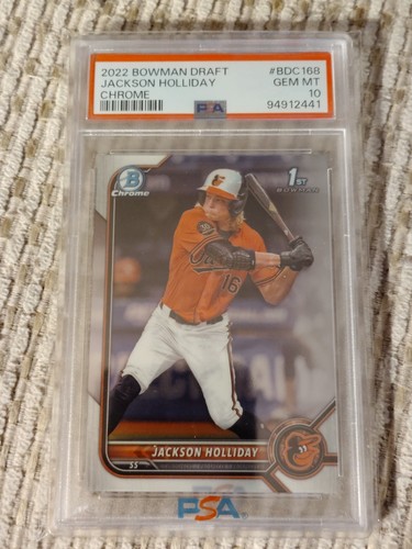 2023 Leaf Draft Silver Ethan Holliday RC Rookie #RS-38 – Oklahoma State, MLB Draft
