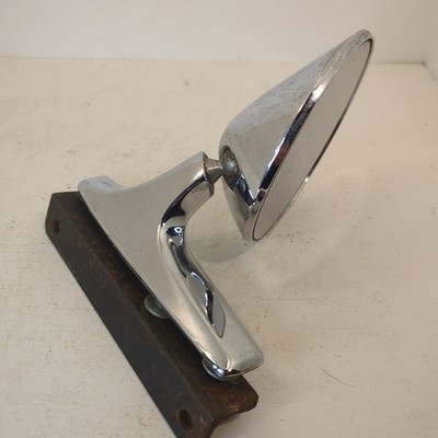 1973-1979 Dodge Plymouth Chrome Exterior DRIVERS SIDE Rear View Mirror OEM