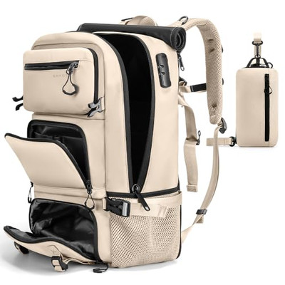 best 50l travel backpack Carry On Backpack, 50L Travel Backpack, Luggage Backpack TSA Flight  Approved