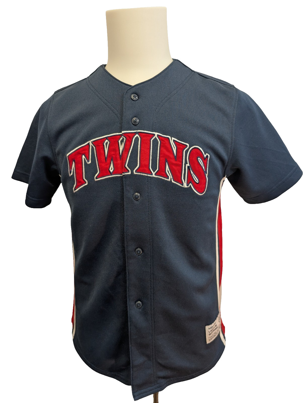 Jersey MLB Vintage Twins maillot de baseball garçon 12-14 ans bleu