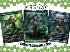 MTG Lathril Elves Commander Deck | 100-Card+Tokens Premium Proxy EDH Set
