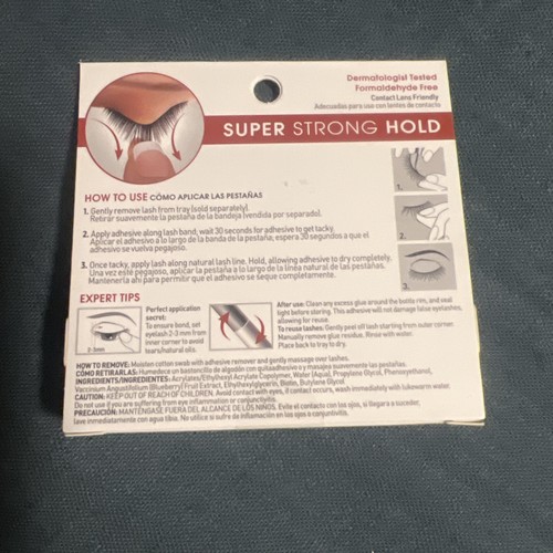 Kiss Lash Couture Super Strong Strip Lash Adhesive ︎ 67778 Clear | eBay