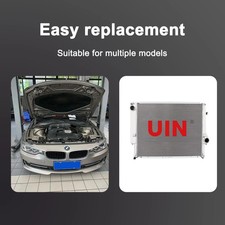 40MM Full Aluminum Radiator for BMW 3 Series E36 M3 3.0 3.2 Z3 1992-2003 Manual