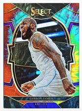 2022-23 Select LeBron James Prizms Tie Dye #26 (24/25)