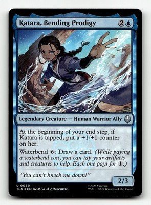 Katara, Bending Prodigy 59 Foil U Avatar: The Last Airbender
