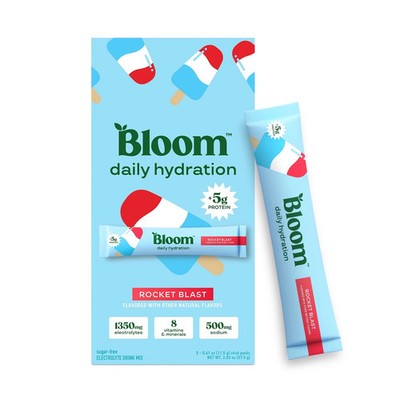 Bloom Nutrition Bloom Daily Hydration Electrolyte Powder Packets Collagen 5G