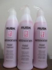 Lot of 3 Rusk Sensories Moist Hydrating Treatment Sunflower  Apricot 7.5 OZ