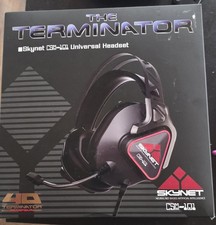 The Terminator 40th Anniversary SKYNET headset GameStop Exclusive CSM-101 New  