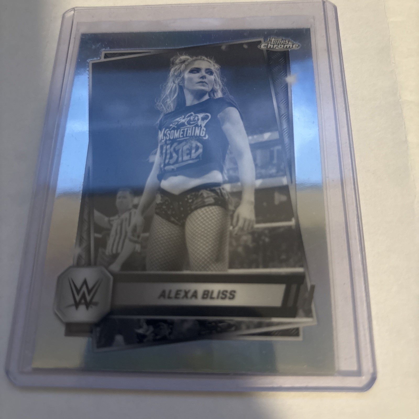 2025 Topps Chrome WWE - Alexa Bliss #107 Sepia Refractor