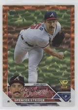 2023 Topps Series 2 Orange Foil /299 Spencer Strider #602