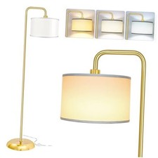  Upgraded LED Floor Lamp for Living Room, 3 Color Temperature Floor Lamp Gold