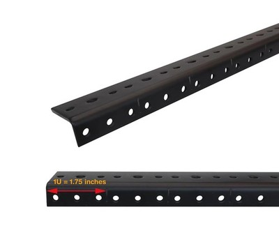 Odyssey ARR08 Pre-tapped Rack Rails 8U (14 inches) - Pair