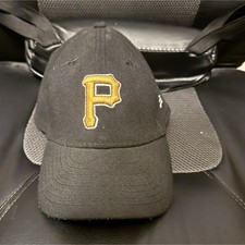 New Era Pittsburgh Pirates 39THIRTY Black Hat Child Youth MLB Baseball