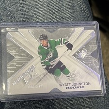 2022-23 Upper Deck SPX Wyatt Johnston Rookie Radiance FX /549 Mint #RFX-76