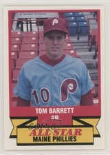1989 CMC AAA All-Stars/Future Stars Tom Barrett #18 00ah