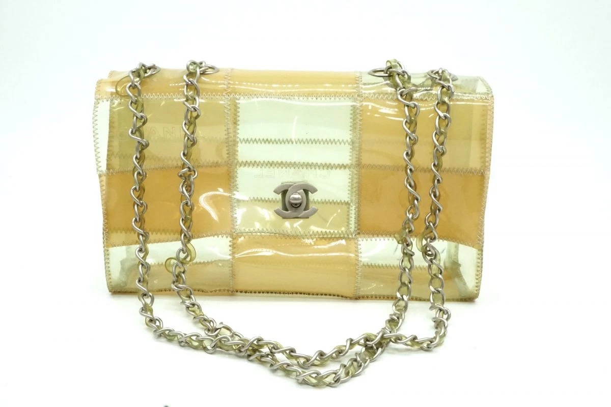 【透明タグありの新品未使用】CHANEL♡ショルダーバッグ シャネル クリアバッグ & ハンドバッグ 女性用 | eBay