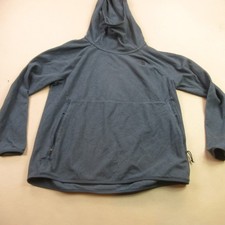 North Face Hoodie Womens Large Long Sleeve Pullover Hooded Lightweight Blue