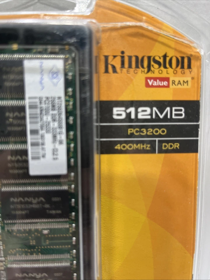 Kingston Desktop 1GB (2x 512MB) DDR 400MHz (PC-3200) Kit Open Package - Image 3 of 4
