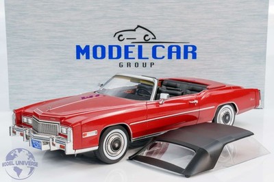 MCG - 1:18 Cadillac Eldorado Convertible 1976 Metallic Red