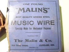 MUSIC WIRE FROM MALIN AND COMPANY